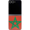 Morocco Flag Distressed Galaxy Z Flip6 Skin